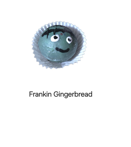 Frankenstein Gingerbread Truffle
