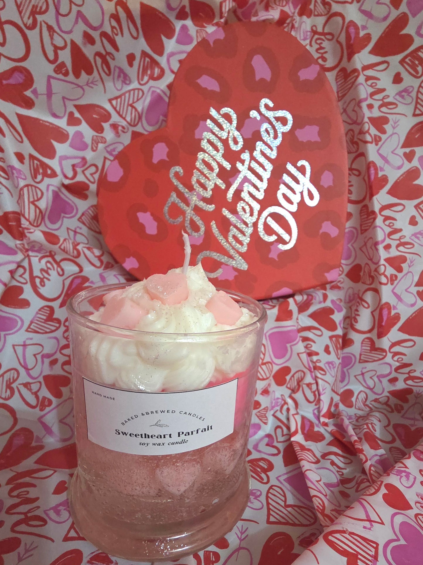 Pink Sweetheart candle