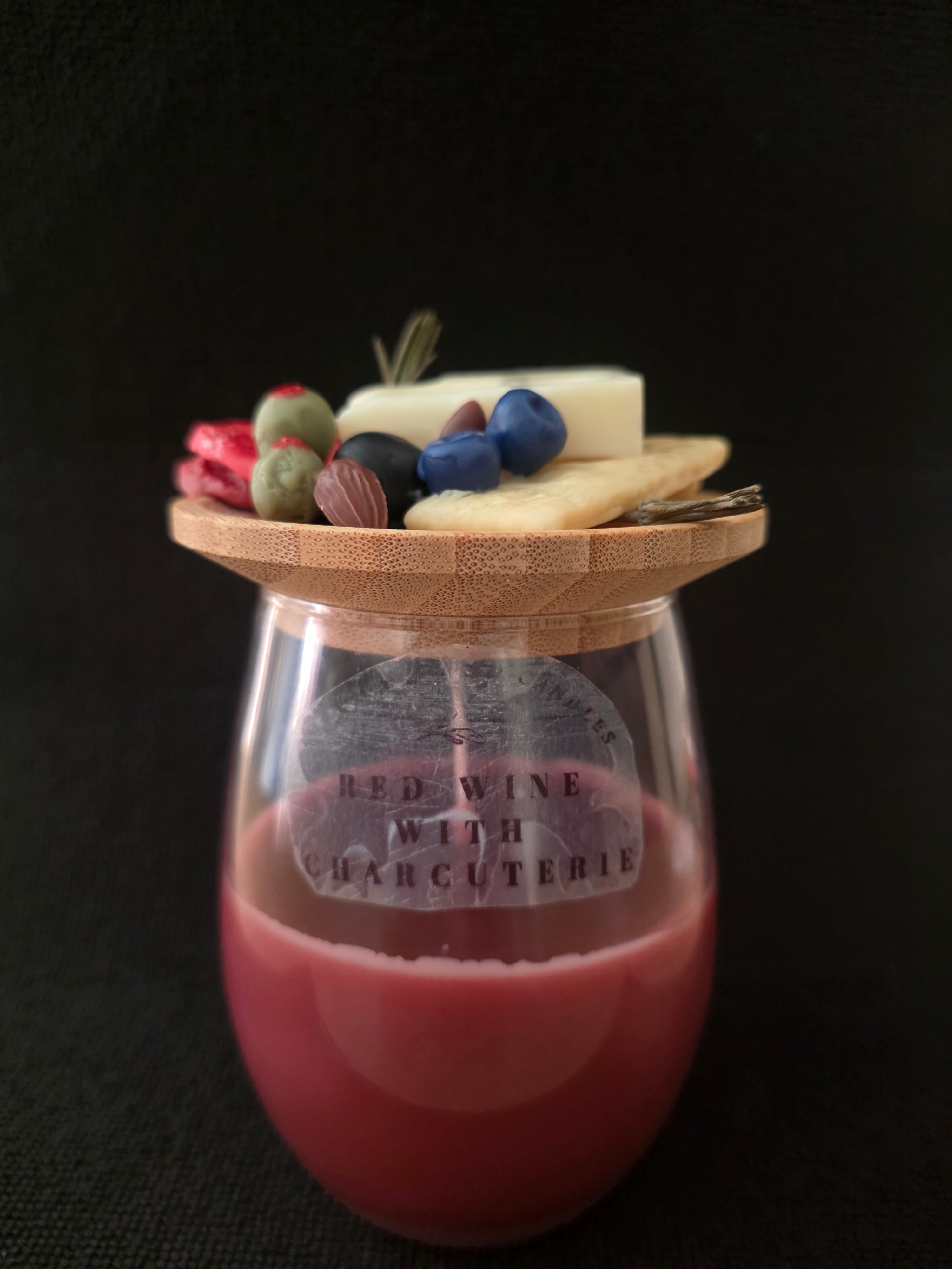 Small Wine Glass and Chacuterie