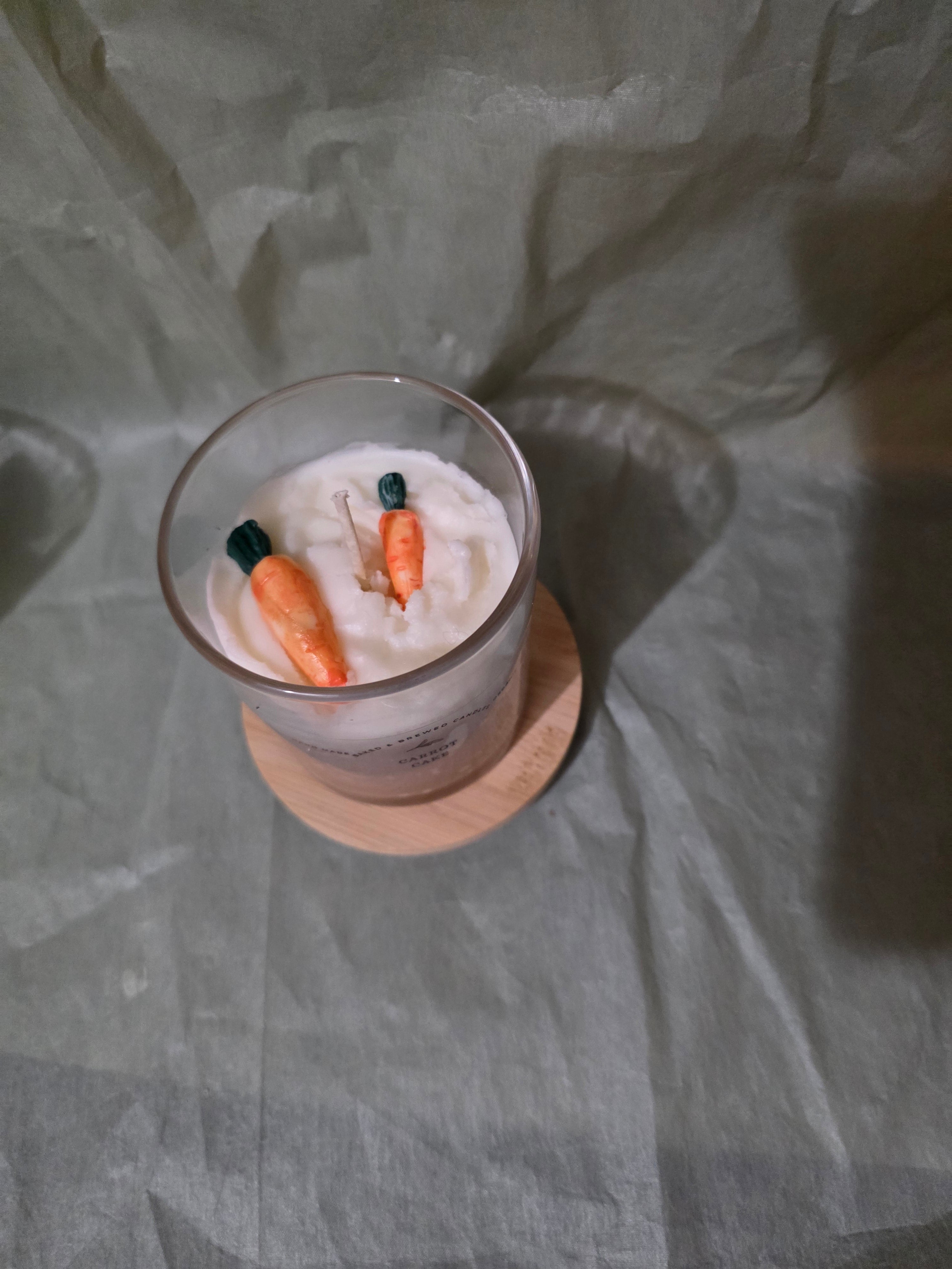 Carrot cake in a cup