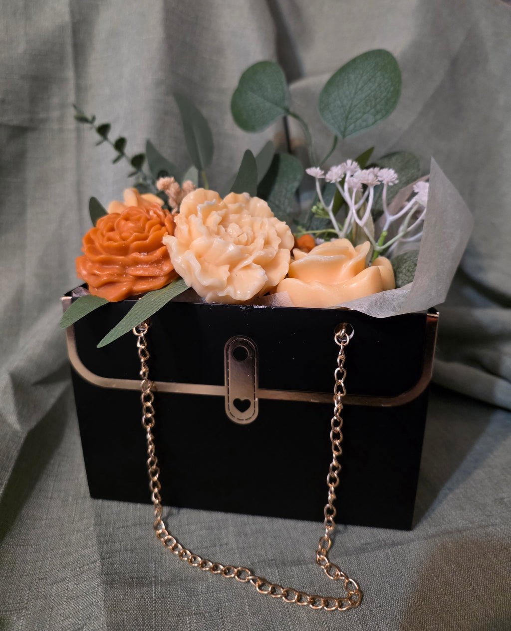 Rusted Orange Flowers