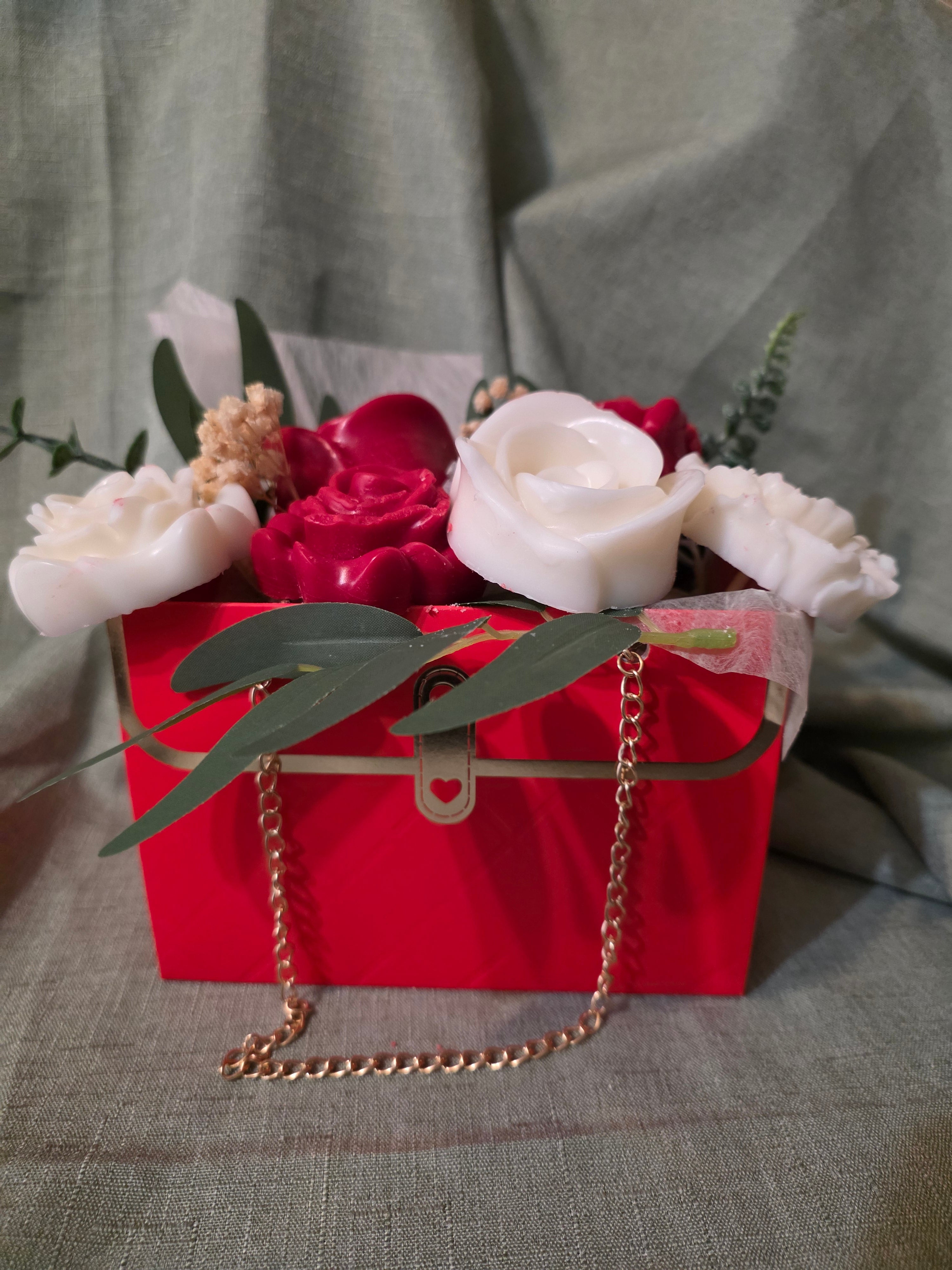 Cluster Red Rose Wax Melts