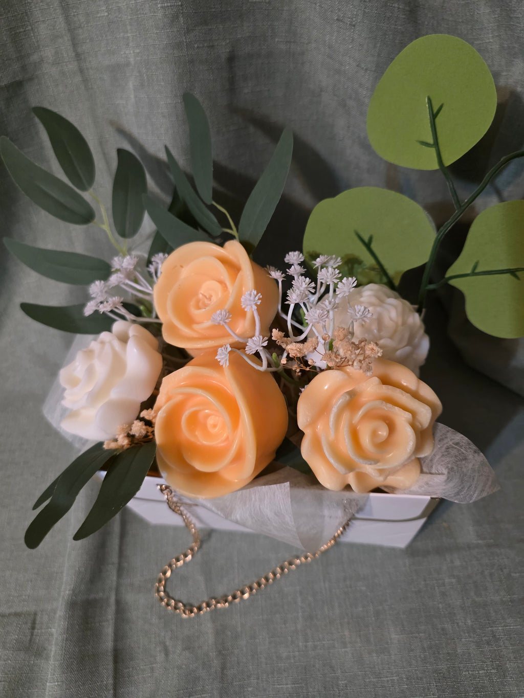 Cluster Yellow Rose Wax Melts