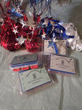 Red White and Blue Wax Melts
