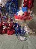 Red White and Blue Martini