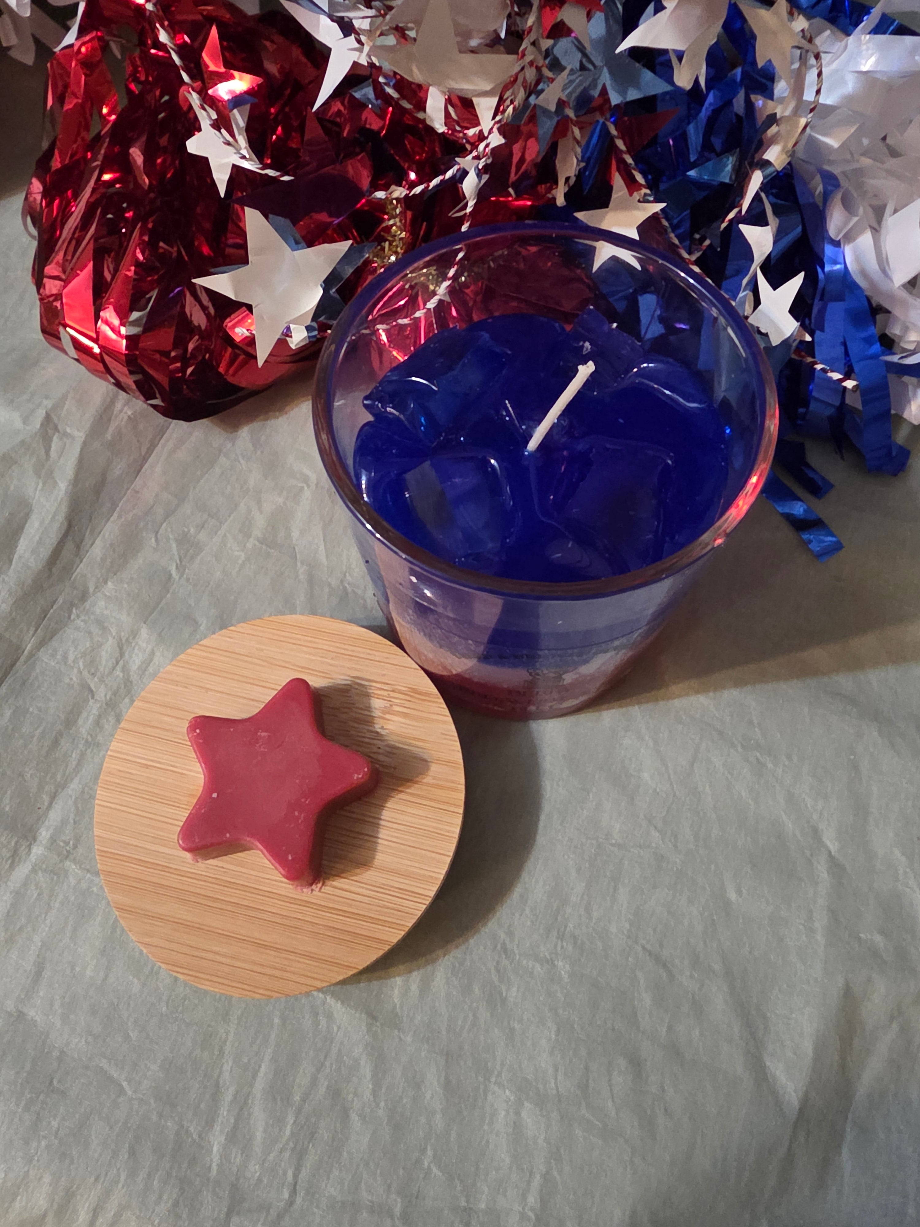 Berry Red White and Blue