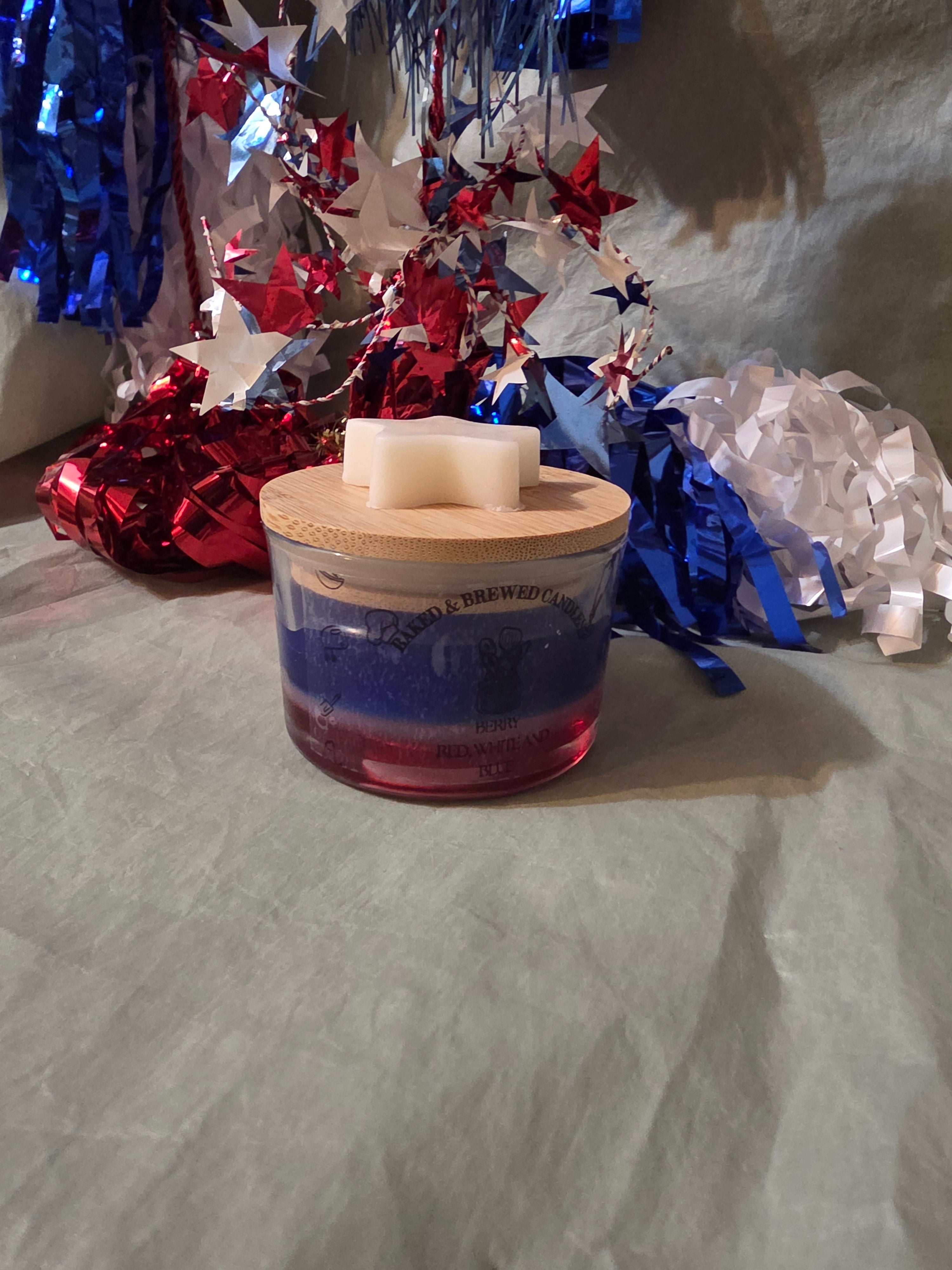 Small Red White and Blue