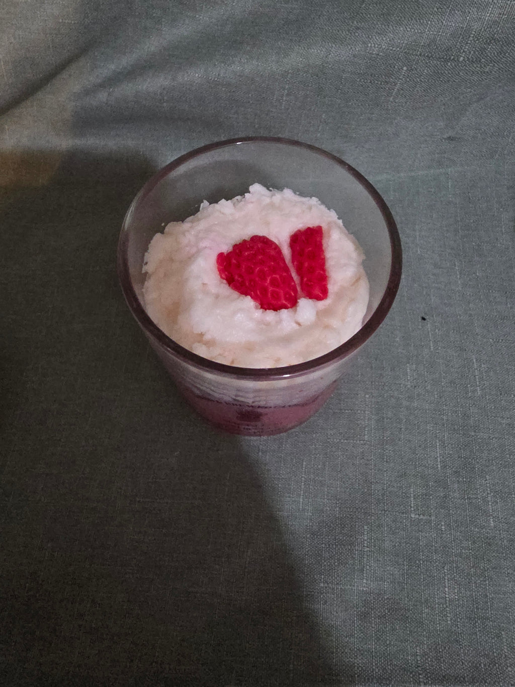 Strawberry Wickless Candle