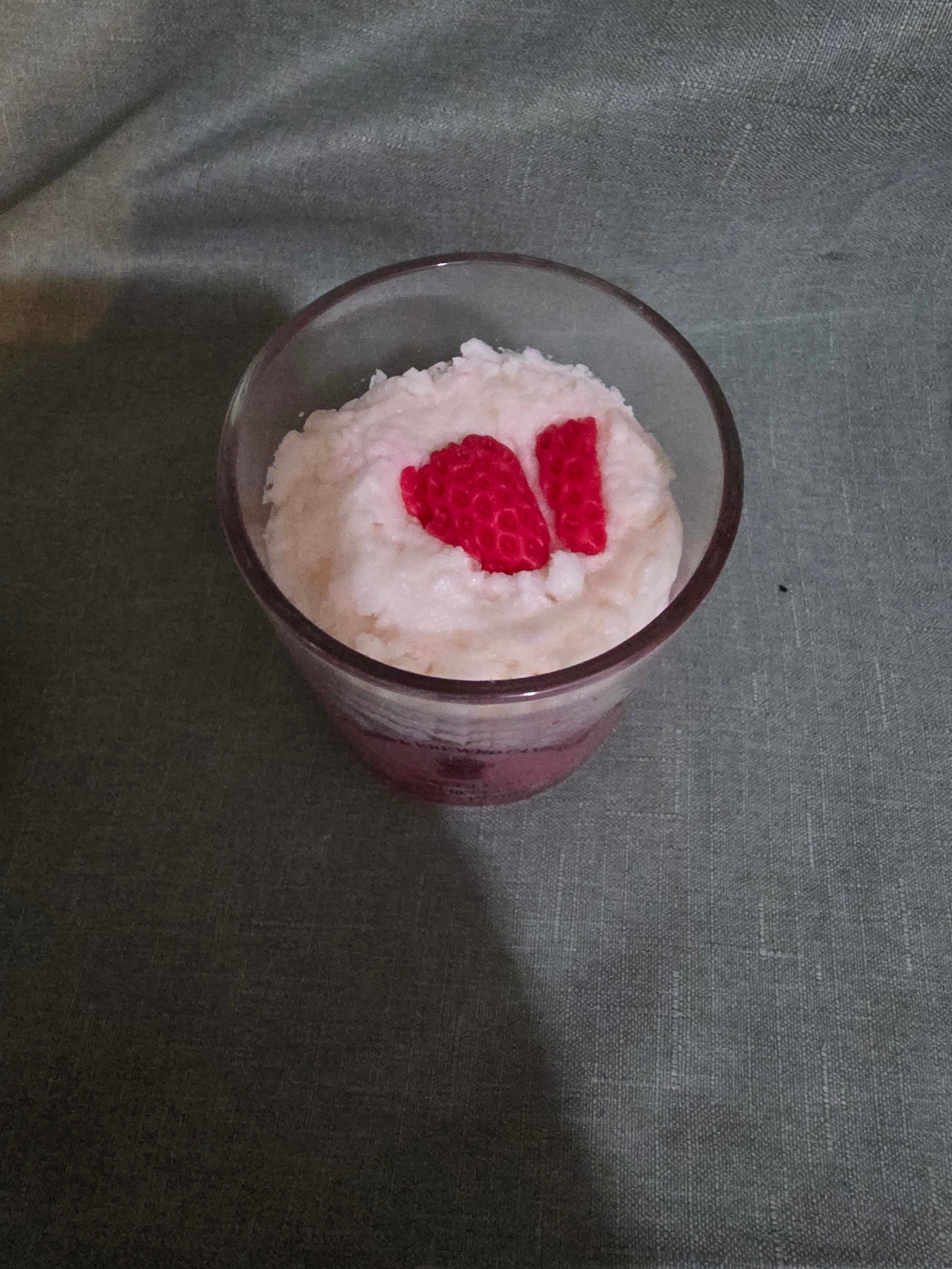 Strawberry Wickless Candle